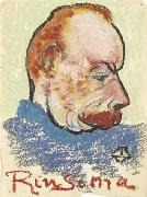 Theo van Doesburg Potrait of Evert Rinsema oil painting picture wholesale